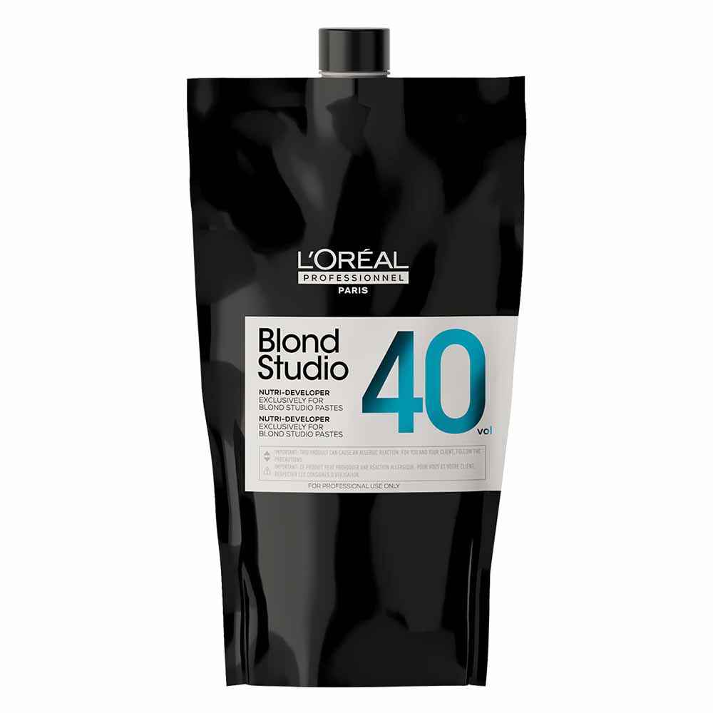 L`Oreal Professionnel L'Oreal Professionnel Blond Studio Nutri-Developer Lightening – Hair Oxidant Cream for Women, 40 vol, 1000 ml