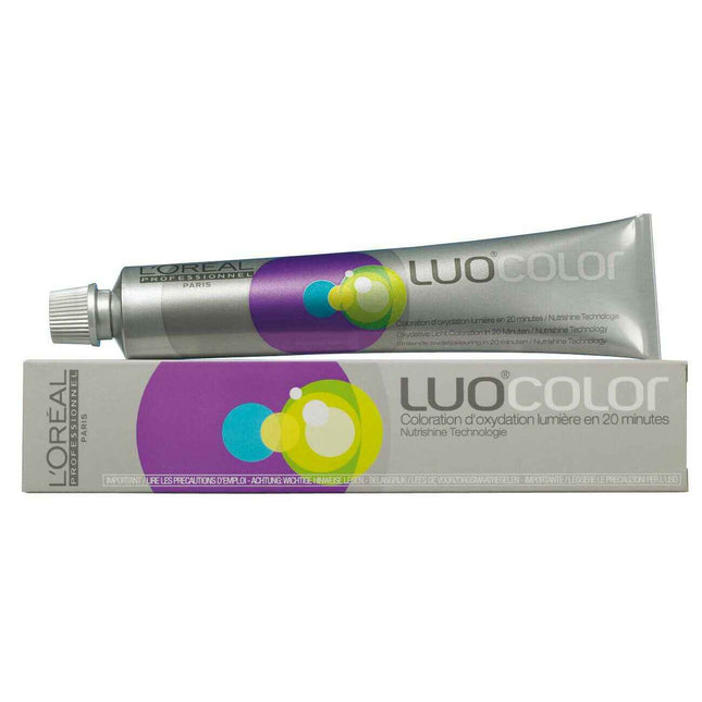 L`Oreal Professionnel L'Oreal Professionnel LuoColor Ammonia-Free – Permanent Hair Dye for Women, 5.52 Light Brown Mahogany Red, 50 ml