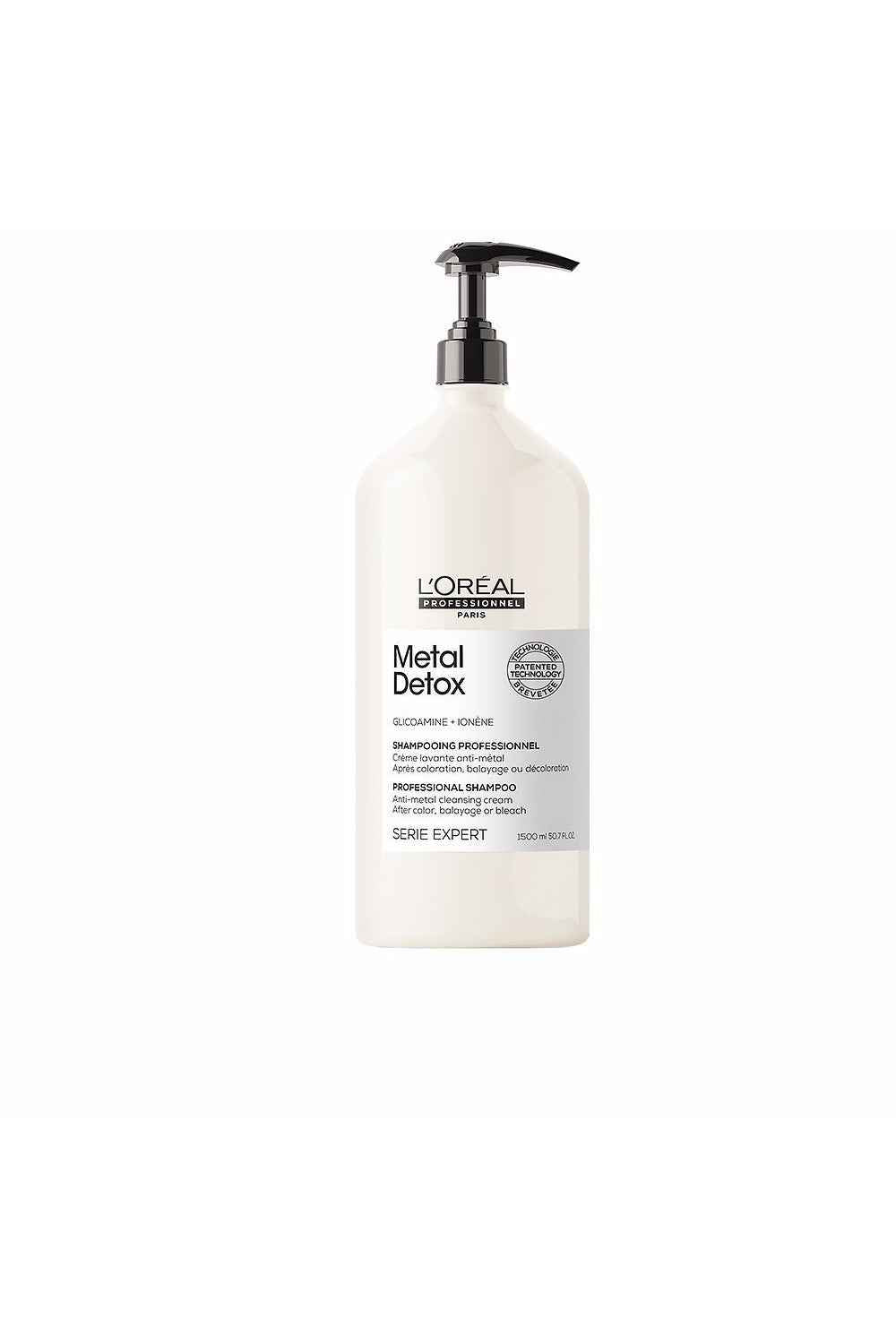 L`Oreal Professionnel L'Oreal Professionnel Serie Expert Metal Detox – Hair Shampoo for Women, Anti-Metal, 1500 ml