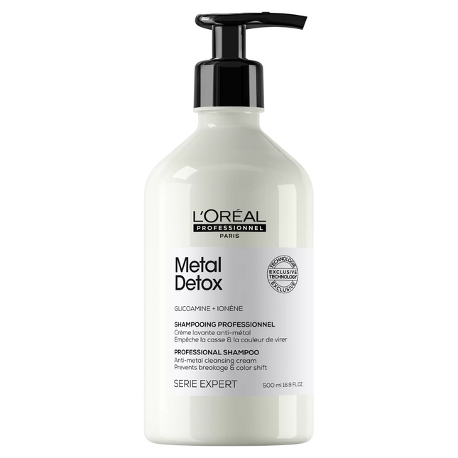 L`Oreal Professionnel L'Oreal Professionnel Serie Expert Metal Detox – Hair Shampoo for Women, Anti-Metal, 500 ml