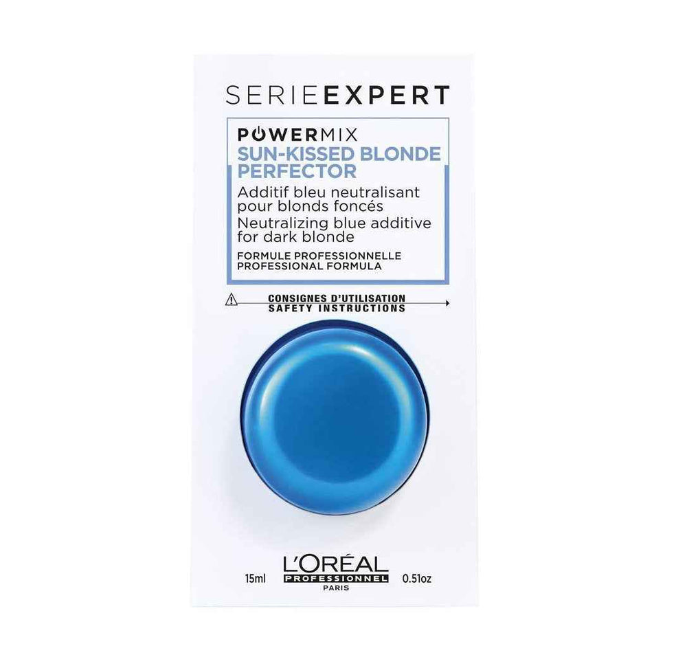L`Oreal Professionnel L'Oreal Professionnel Serie Expert PowerMix Shot – Hair Cream Treatment for Women, Neutralizing For Dark Blonde, 15 ml