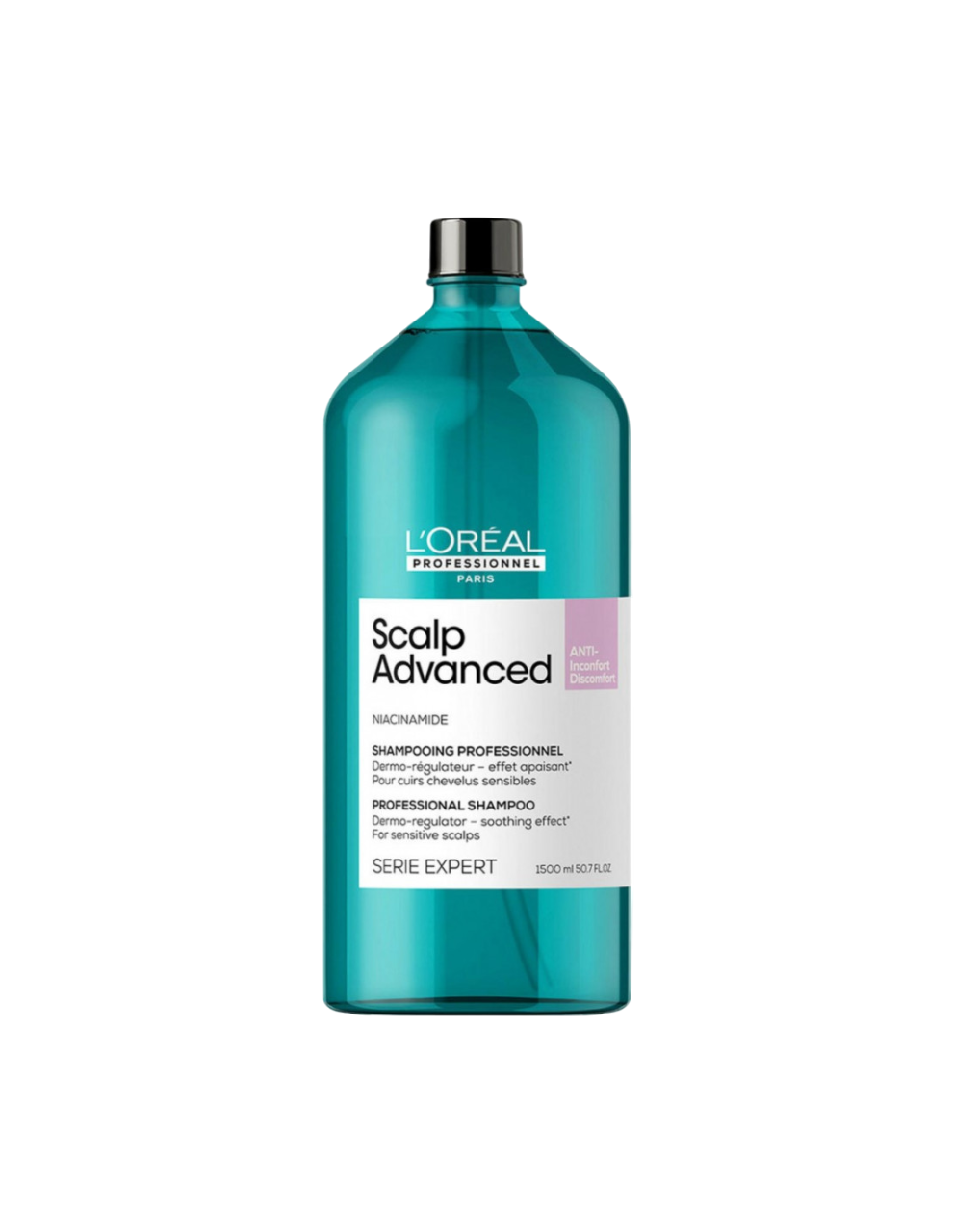 L`Oreal Professionnel L'Oreal Professionnel Serie Expert Scalp Advanced – Hair Shampoo for Women, Anti-Discomfort, 1500 ml
