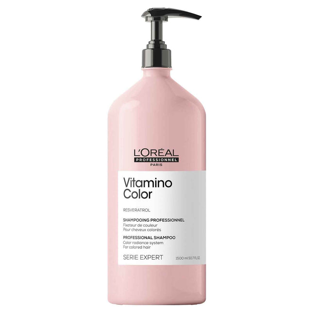 L`Oreal Professionnel L'Oreal Professionnel Serie Expert Vitamino Color Resveratrol – Hair Shampoo for Women, For Colour Protection, 1500 ml