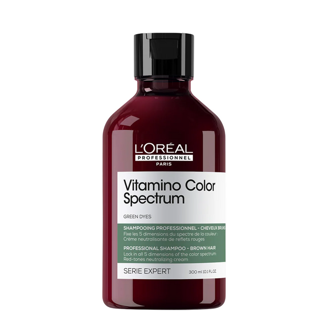 L`Oreal Professionnel L'Oreal Professionnel Vitamino Color Spectrum Green – Hair Shampoo for Women, Neutralizing Red Tones,…