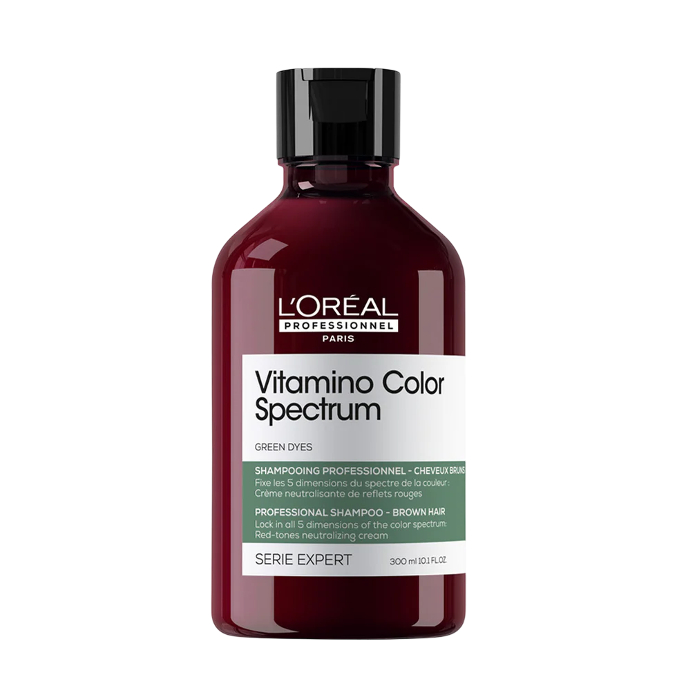 L`Oreal Professionnel L'Oreal Professionnel Vitamino Color Spectrum Green – Hair Shampoo for Women, Neutralizing Red Tones,…