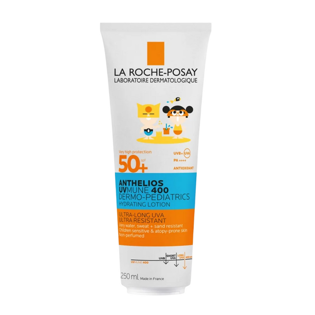 La Roche-Posay Anthelios UVMune 400 Sun Protection – Sunscreen Lotion for Children, SPF 50+, 250 ml