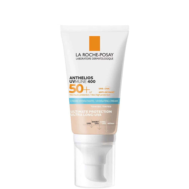 La Roche-Posay Anthelios UVMune 400 Parfum-Free Moisturizing – Tinted Moisturizer for Women, SPF 50+, 50 ml
