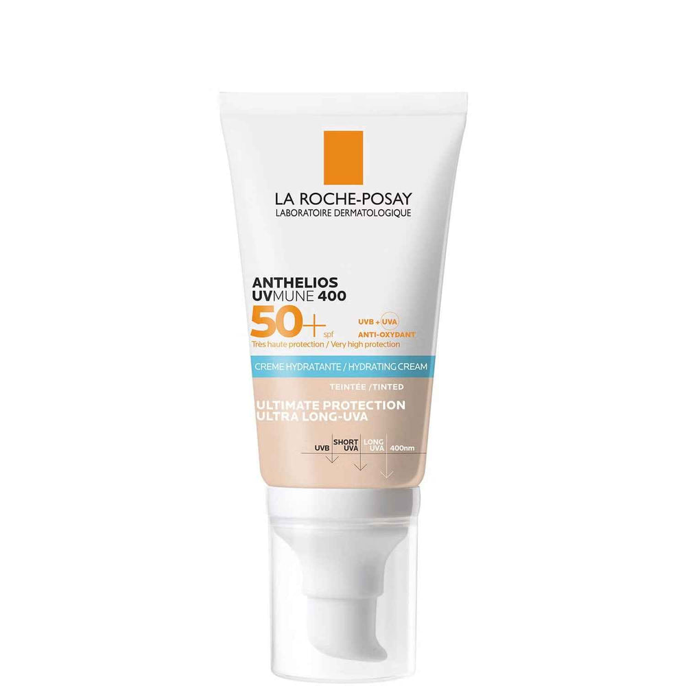 La Roche-Posay Anthelios UVMune 400 Parfum-Free Moisturizing – Tinted Moisturizer for Women, SPF 50+, 50 ml