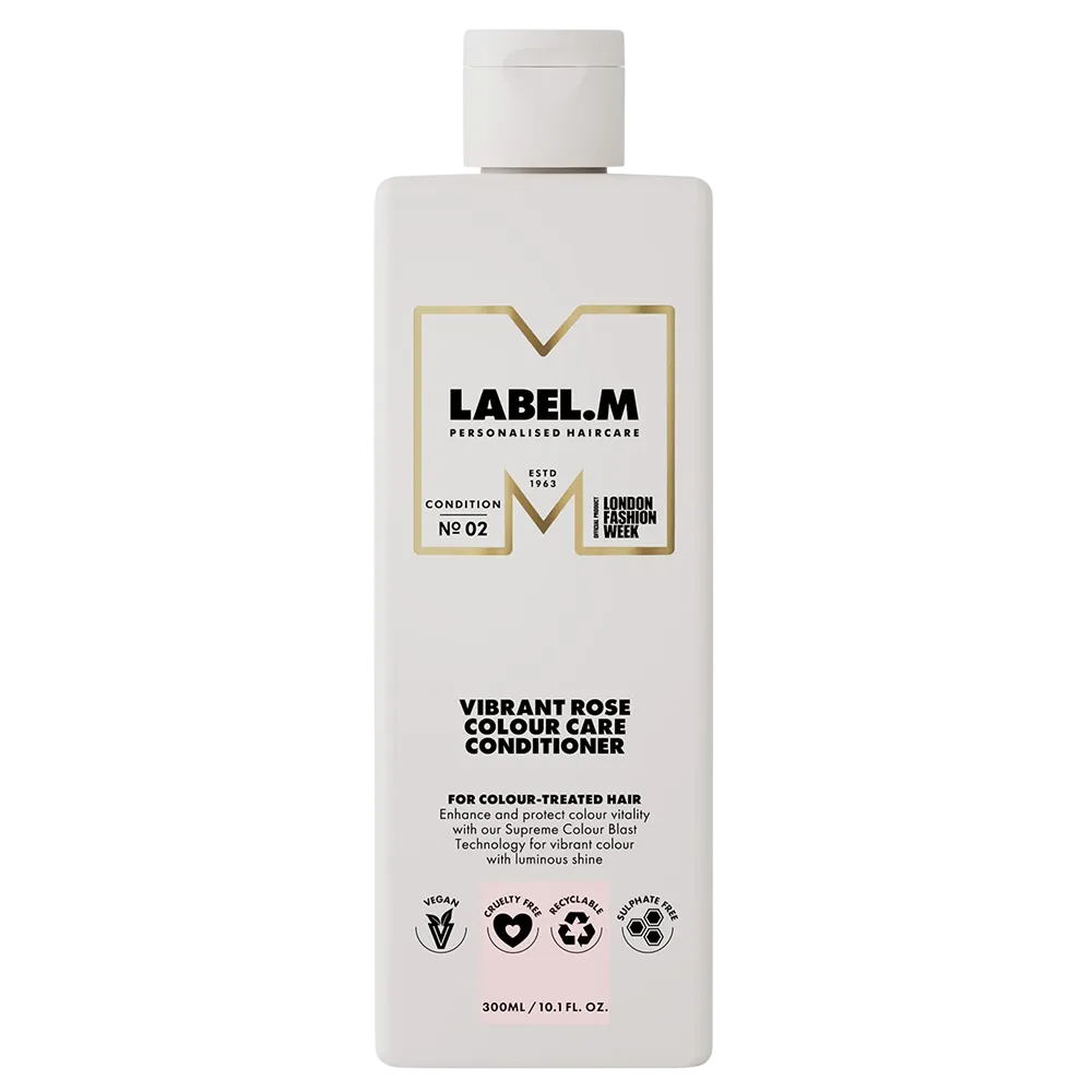 Label.M Vibrant Rose – Hair Conditioner for Women, Color Protecting, 300 ml