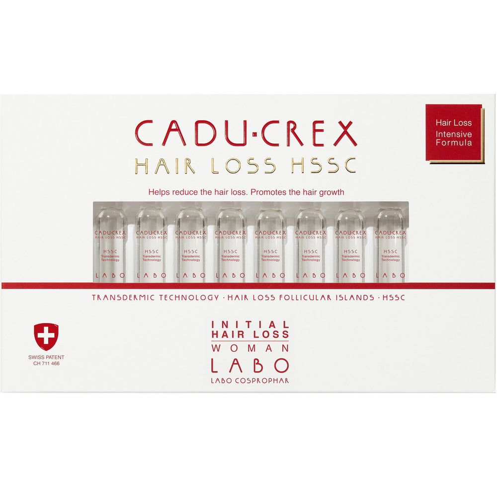Labo Suisse Cadu-Crex Initial Stage Anti-Hair Loss – Ampoules Treatment Serum for Women, For Scalp, 20 pcs, 3.5 ml