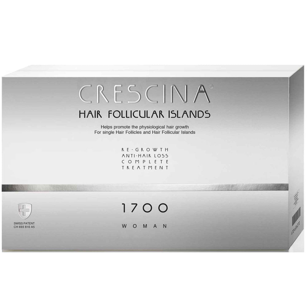 Labo Suisse Crescina Follicular Islands 1700 For Growth Stimulation – Ampoules Treatment Serum for Women, For Scalp, 10 +10 pcs