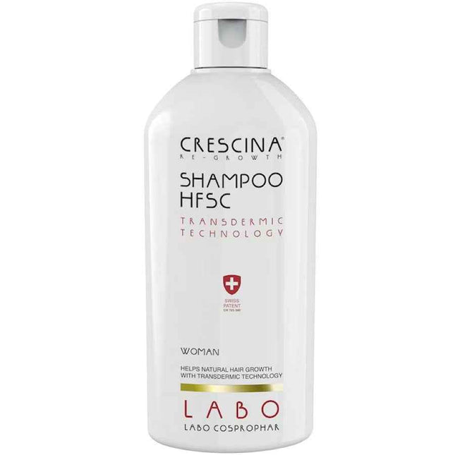 Labo Suisse Crescina Transdermic HFSC – Hair Shampoo for Women, Anti-Hair Loss, 200 ml