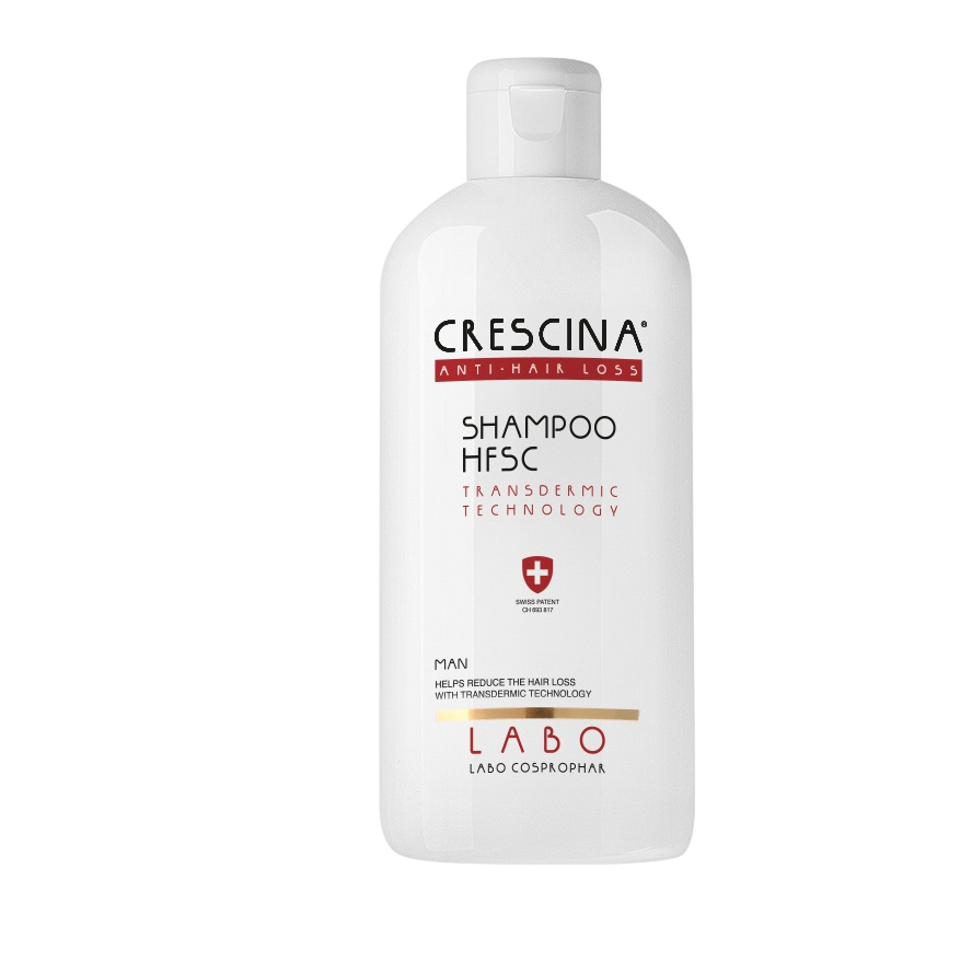 Labo Suisse Crescina Transdermic HFSC – Hair Shampoo for Men, Anti-Hair Loss, 500 ml