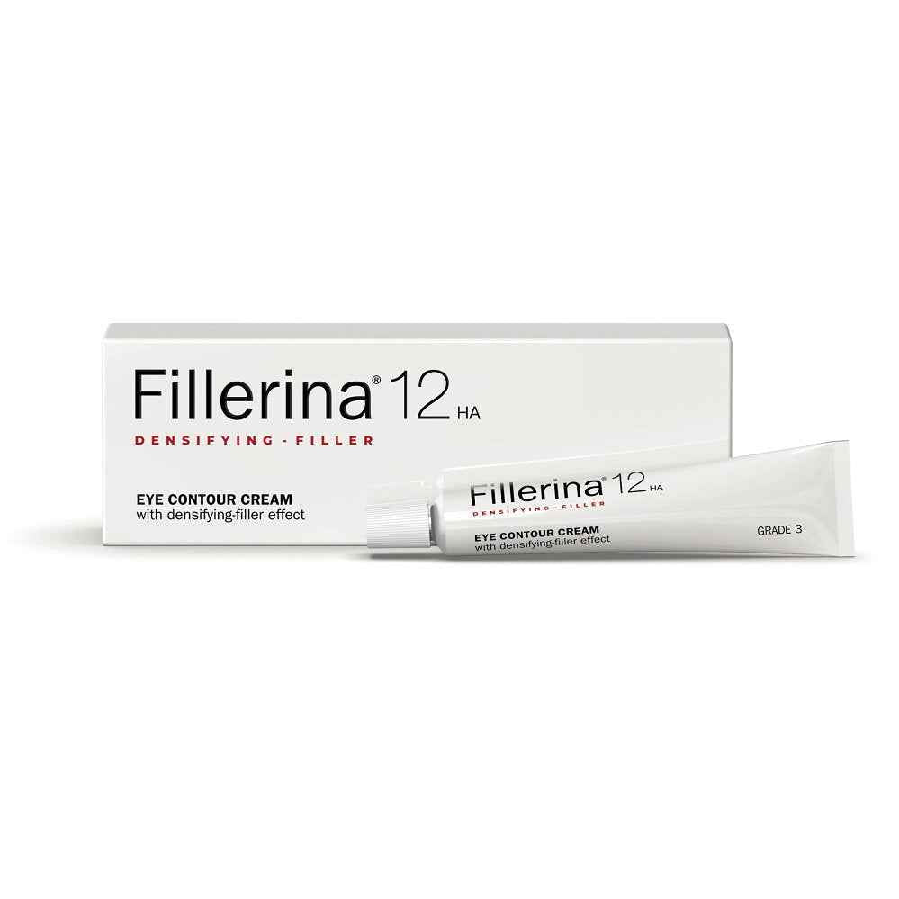 Labo Suisse Fillerina 12HA Densifying Filler Grade 3 Hydrate & Firm – Eye Cream for Women, 15 ml