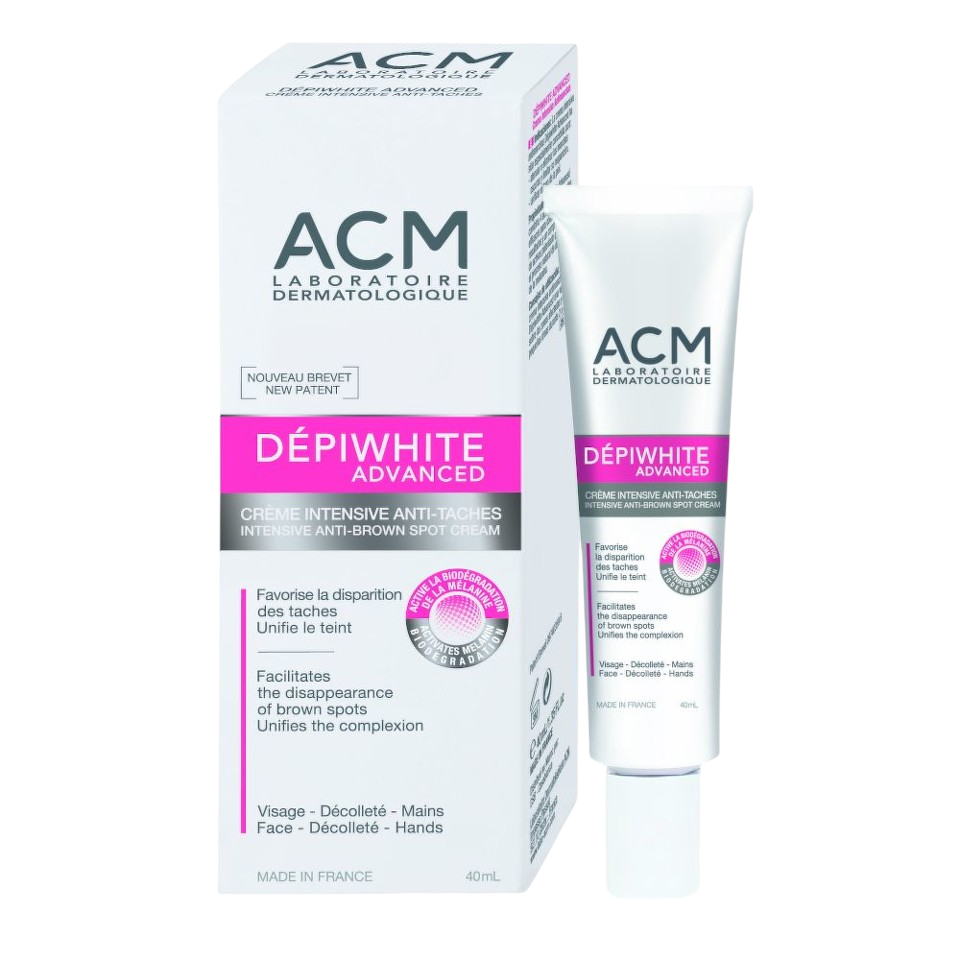Laboratoire ACM Depiwhite Advanced Anti-Dark Spots – Cream for Women, For Face & Hands, 40 ml