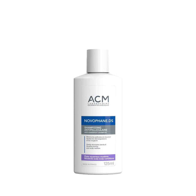 Laboratoire ACM Novophane Ds – Hair Shampoo Unisex, Anti-Dandruff, 125 ml