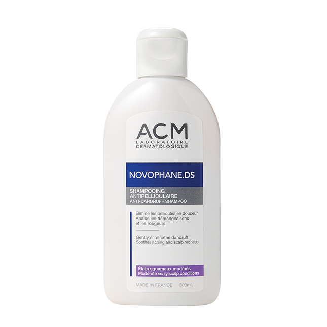 Laboratoire ACM Novophane Ds – Hair Shampoo Unisex, Anti-Dandruff, 300 ml