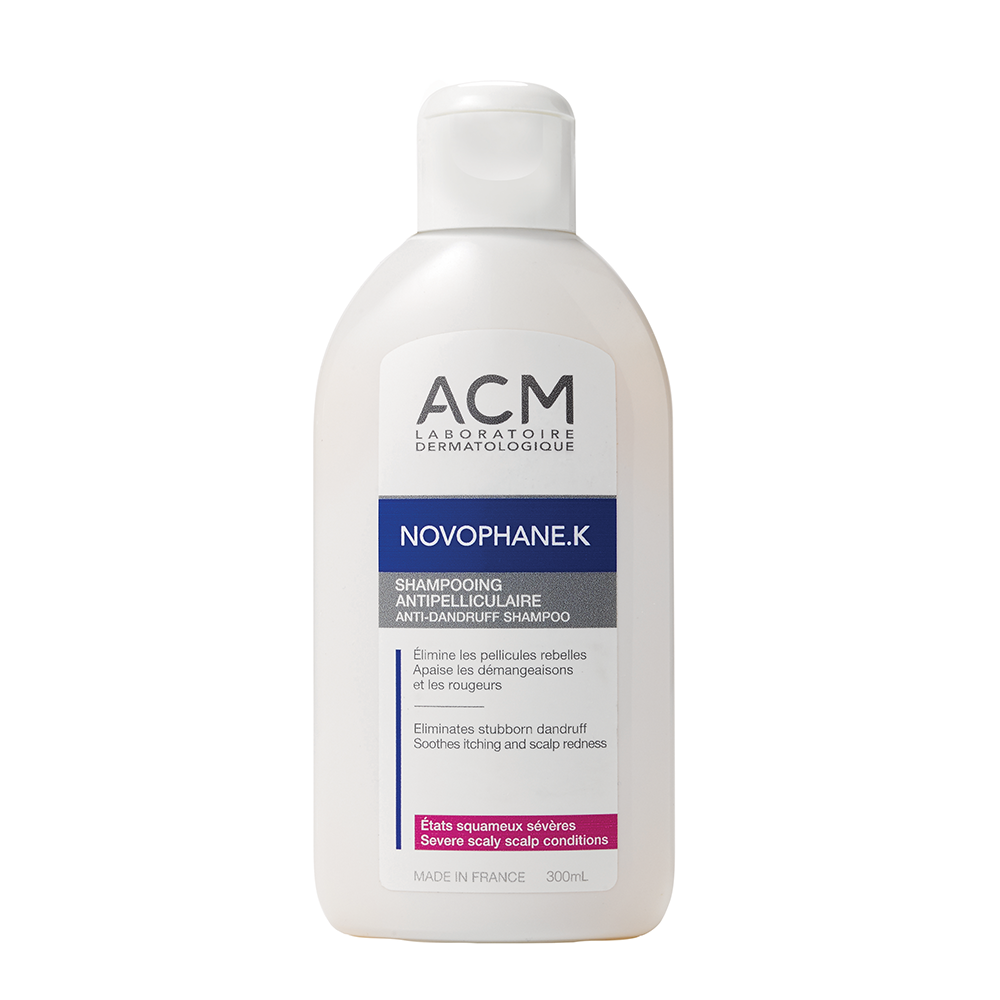 Laboratoire ACM Novophane K – Hair Treatment Shampoo for Women, Anti-Dandruff, Scalp With Dandruff, 300 ml