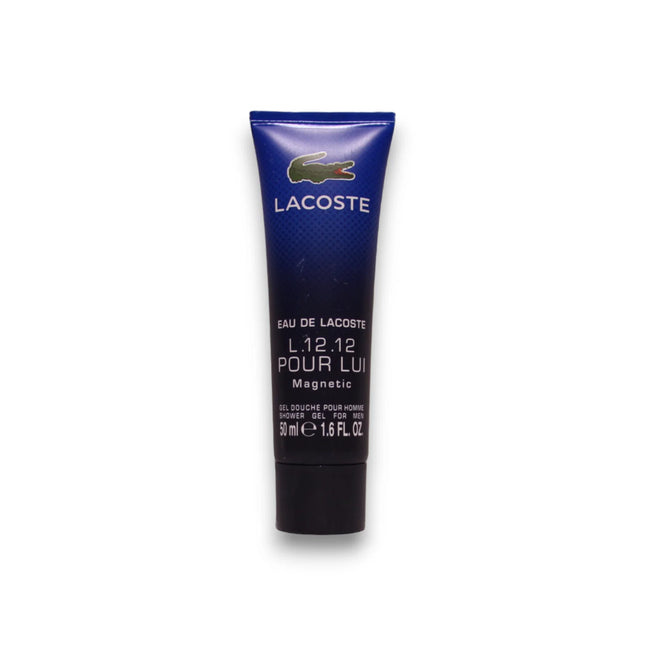 Lacoste Eau de Lacoste L.12.12 Magnetic Cleansing – Shower Gel for Men, For All Skin Types, 50 ml