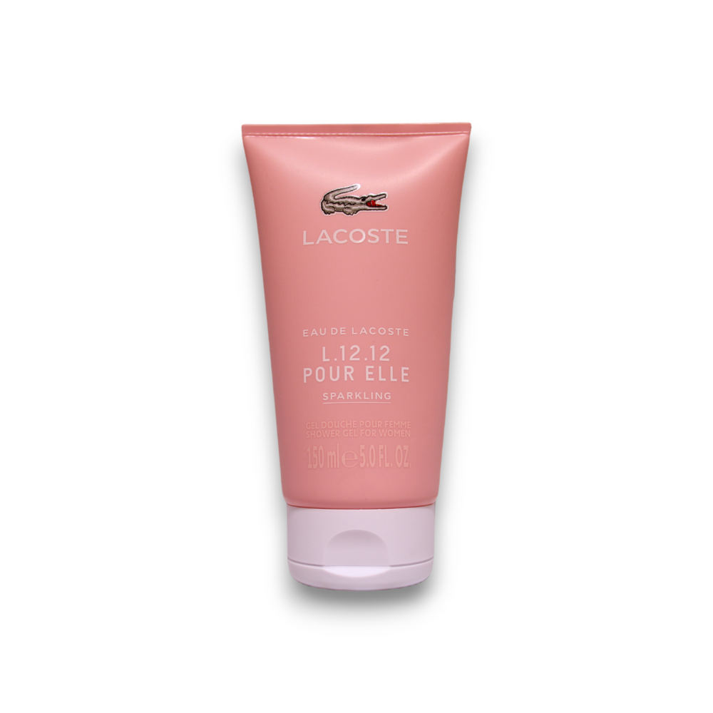 Lacoste Eau de Lacoste L.12.12 Sparkling Cleansing – Shower Gel for Women, For All Skin Types, 150 ml