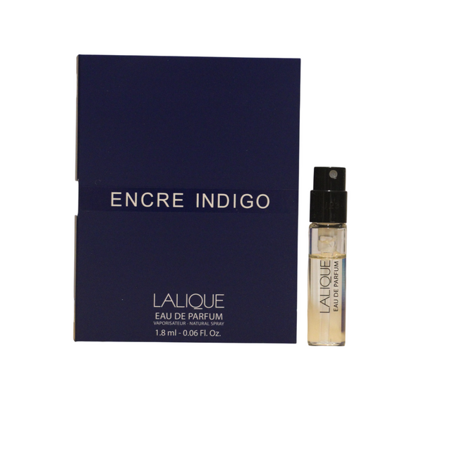 Lalique Encre Indigo – Eau de Parfum Unisex, 1.8 ml Vial