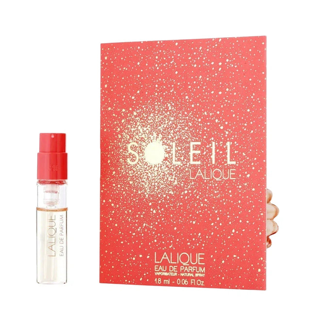 Lalique Soleil – Eau de Parfum for Women, 1.8 ml Vial
