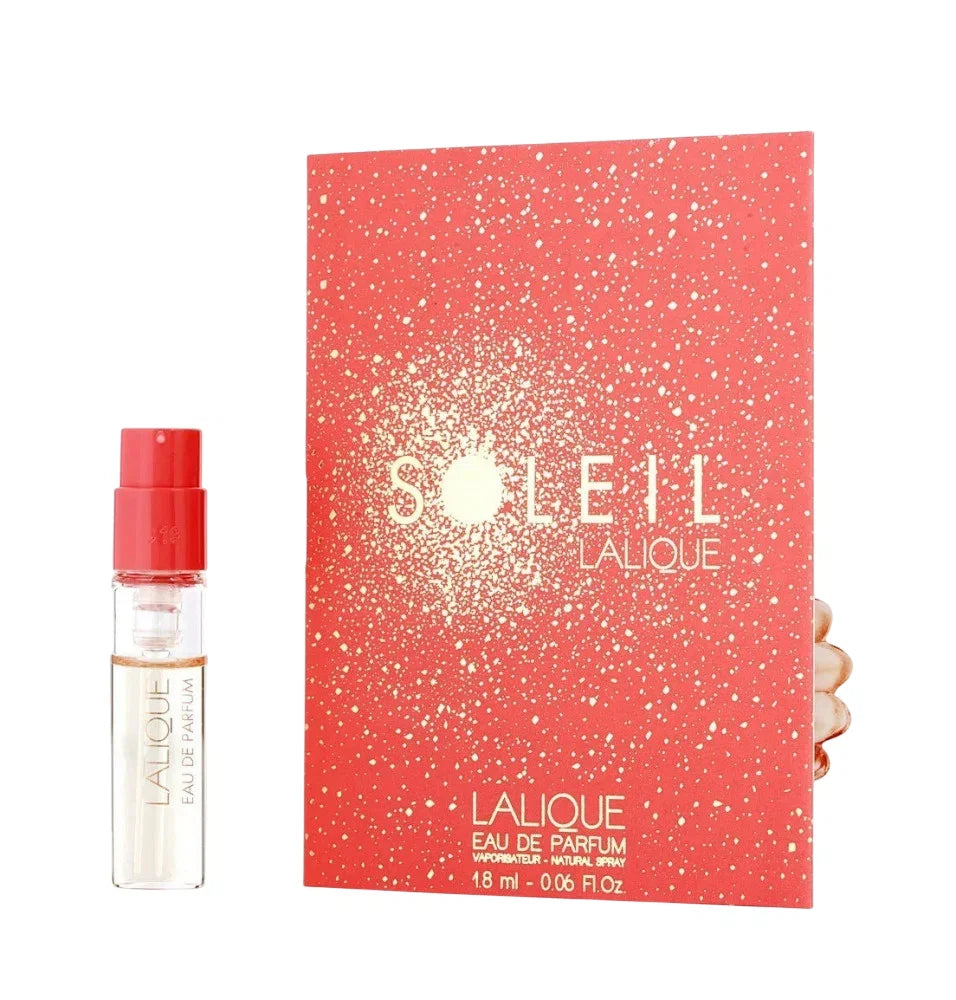Lalique Soleil – Eau de Parfum for Women, 1.8 ml Vial