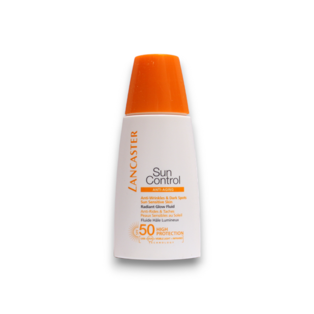 Lancaster Sun Age Control Anti-Dark Spots Day – Fluid Unisex, For Face, SPF 50, 30 ml Tester
