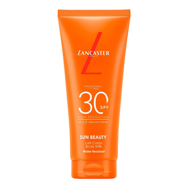 Lancaster Sun Beauty Sun Protection – Body Milk Unisex, SPF 30, Before Sun Exposure, 100 ml