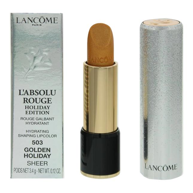 Lancome L'Absolu Rouge Sheer – Cream Lipstick for Women, 503, CN 40 Cream Chamois, 28 g