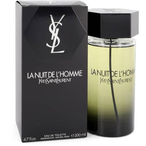 Yves Saint Laurent La Nuit de L'Homme – Eau de Toilette for Men, 200 ml