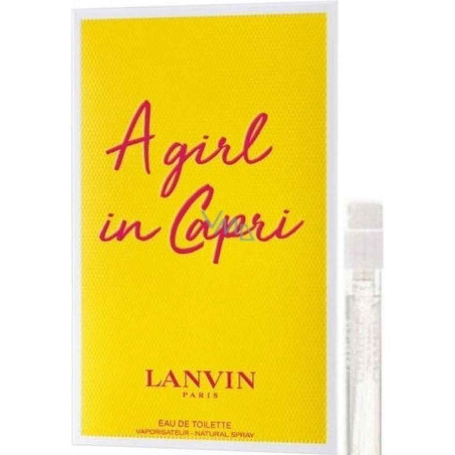 Lanvin A Girl In Capri – Eau de Toilette for Women, 2 ml Vial