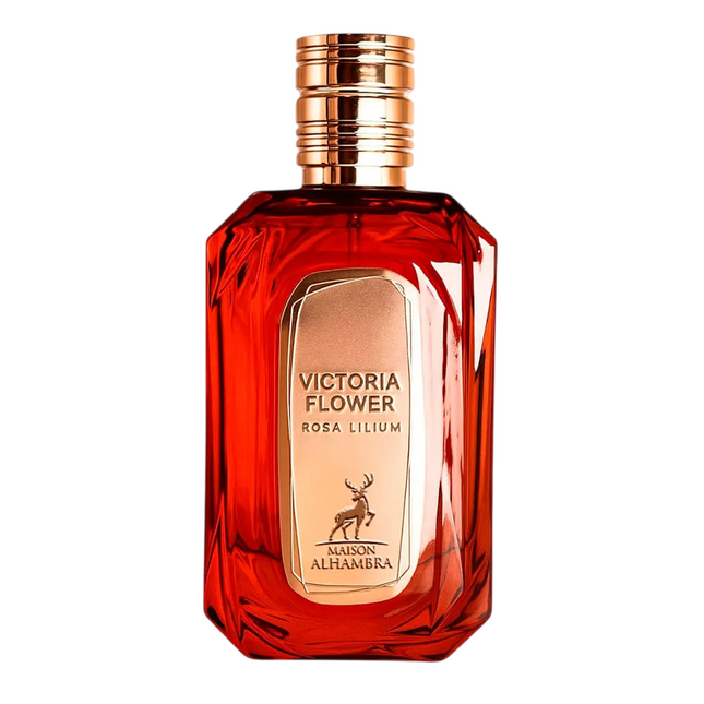 Lattafa Victoria Flower Rosa Lilium – Eau de Parfum for Women, 100 ml