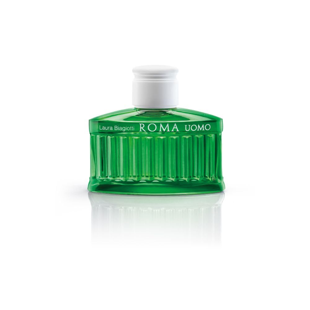 Laura Biagiotti Roma Uomo Green Swing – Eau de Toilette for Men, 125 ml
