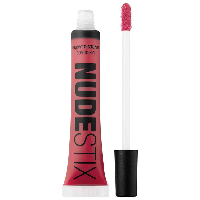 Nudestix Lip Glace – Liquid Lipstick for Women, 04, Nude, 10 ml