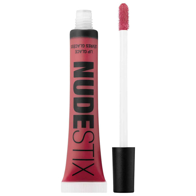 Nudestix Lip Glace – Liquid Lipstick for Women, 06, Nude, 10 ml
