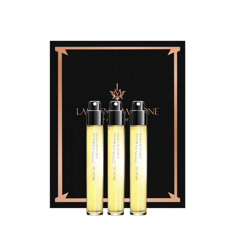 Laurent Mazzone Set Trio Laurent Mazzone Arsenic Osman Extreme – Extrait de Parfum Unisex, 3 pcs, 15 ml Miniature