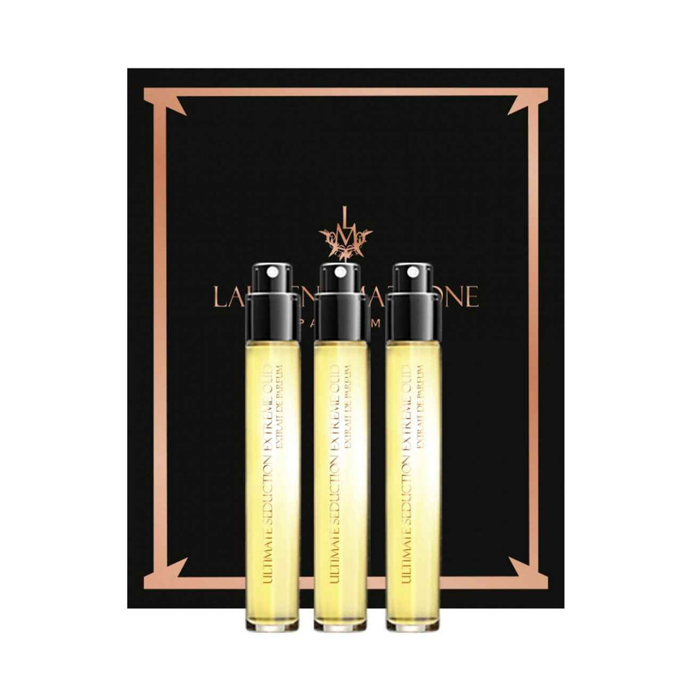 Laurent Mazzone Set Trio Laurent Mazzone Ultimate Seduction Oud – Extrait de Parfum Unisex, 3 pcs, 15 ml Miniature