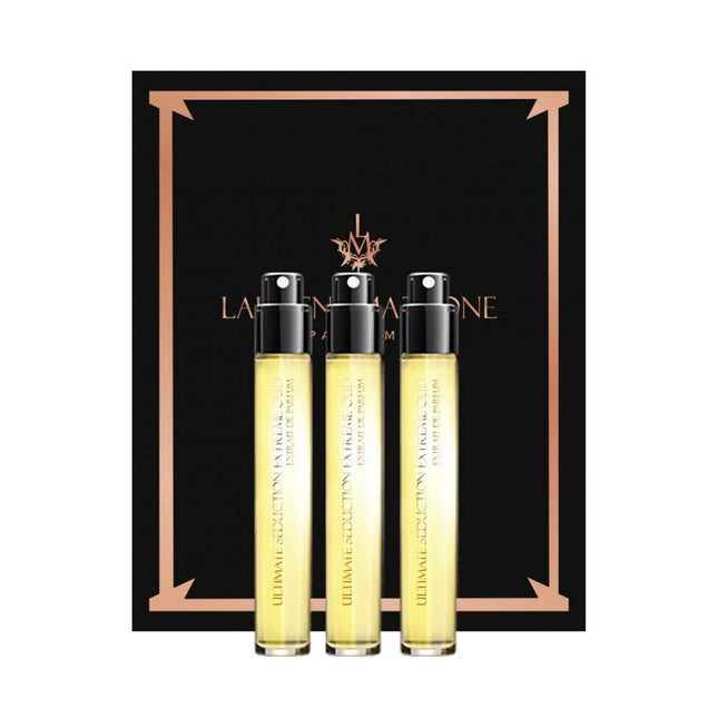Laurent Mazzone Set Trio Laurent Mazzone Ultimate Seduction Oud – Extrait de Parfum Unisex, 3 pcs, 15 ml Miniature