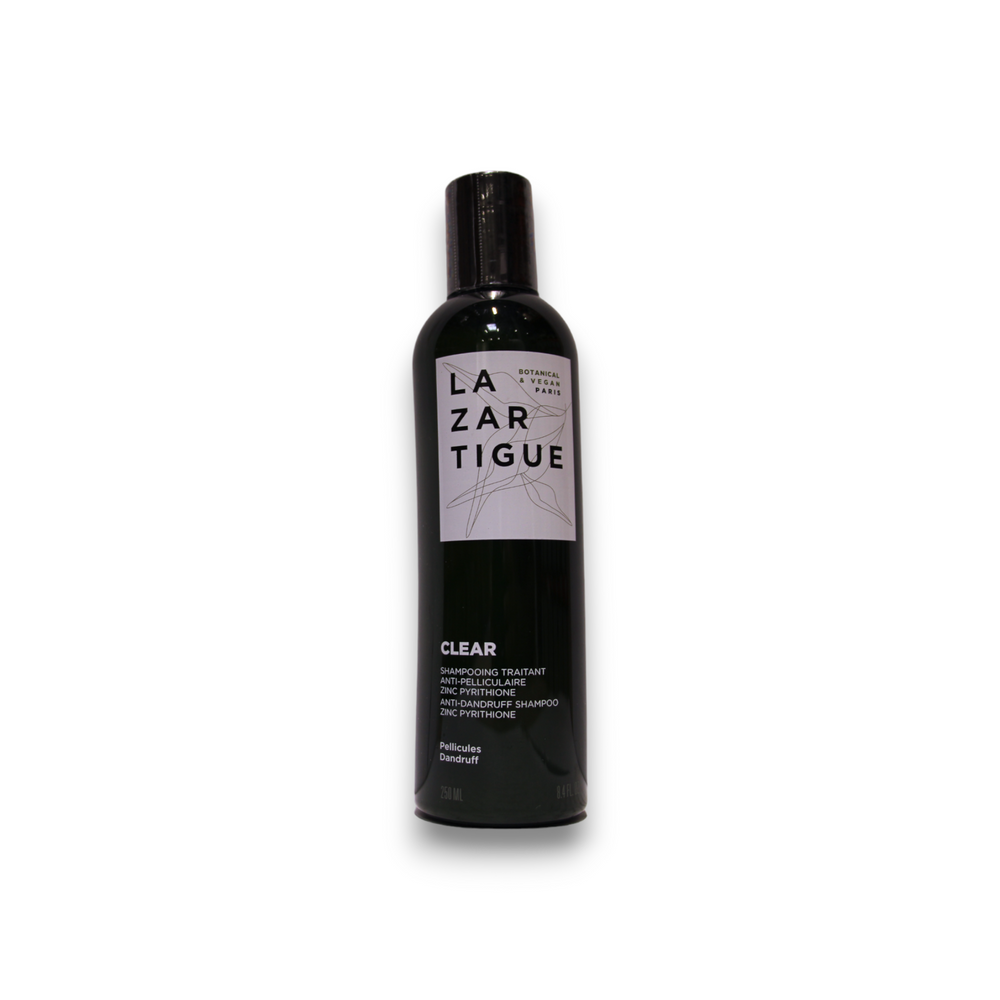Lazartigue Clear Vegan – Hair Shampoo Unisex, Anti-Dandruff, 250 ml