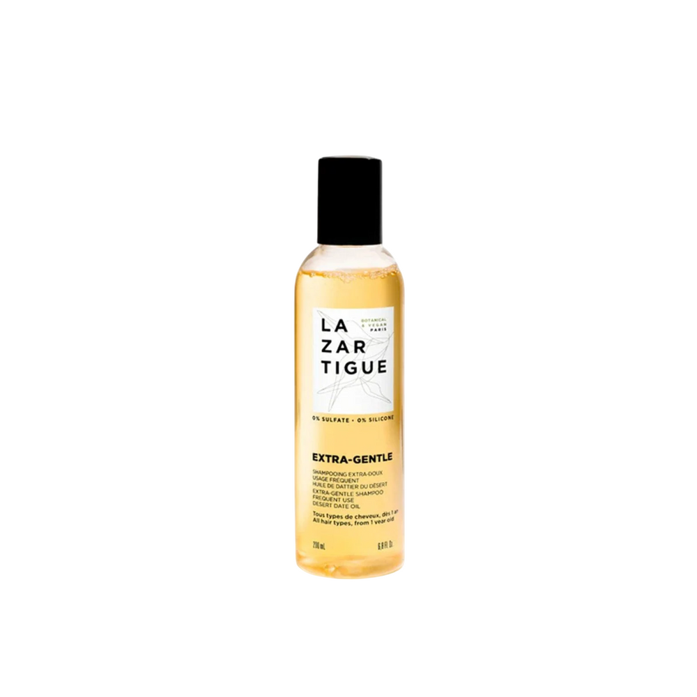 Lazartigue Extra-Gentle Vegan – Hair Shampoo for Women, Gentle Cleansing, 200 ml