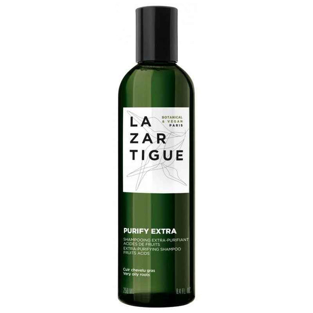 Lazartigue Purify Extra Vegan – Hair Shampoo Unisex, For Extra Purification, 250 ml