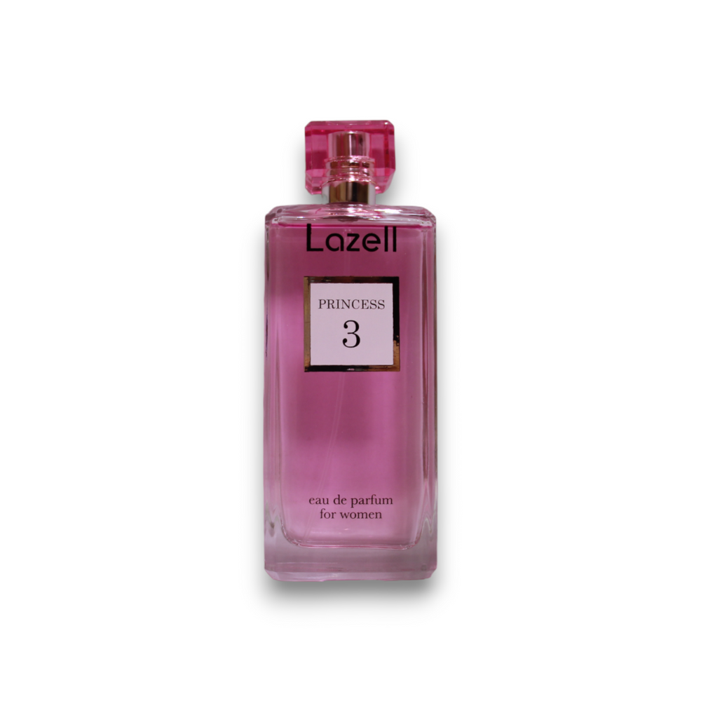 Lazell Princess 3 – Eau de Parfum for Women, 100 ml