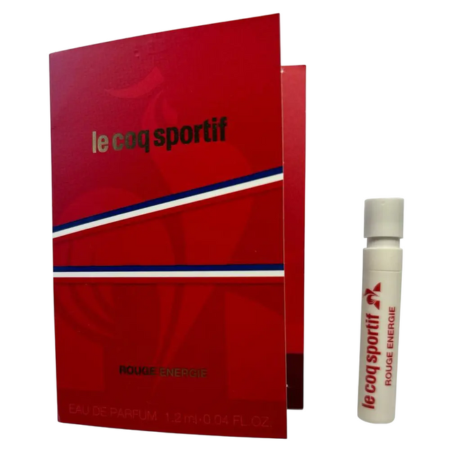 Le Coq Sportif Rouge Energie – Eau de Parfum Unisex, 1.2 ml Sample