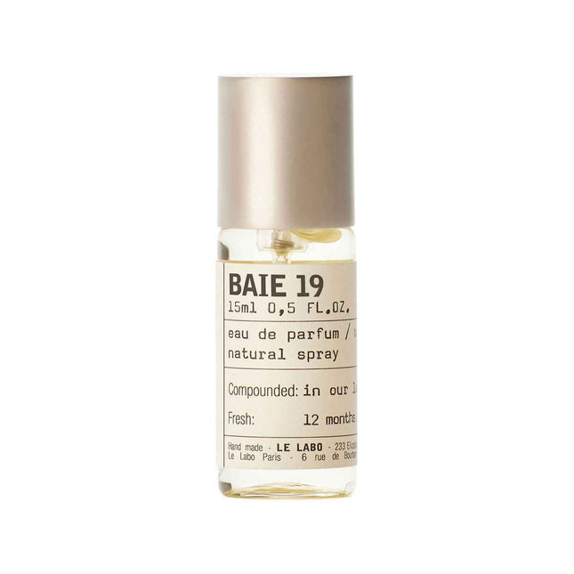 Le Labo Baie 19 – Eau de Parfum Unisex, 15 ml