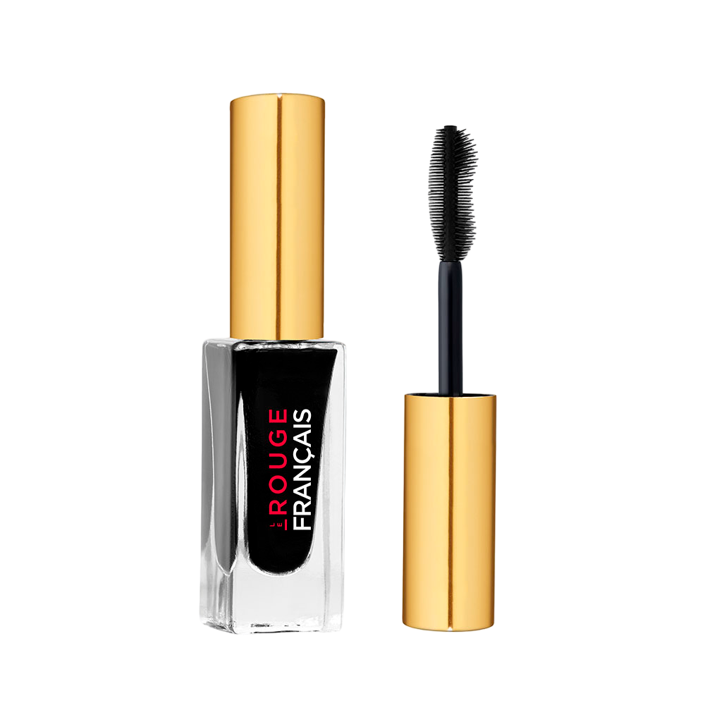 Le Rouge Francais Volum – Mascara for Women, 410, Le Noir Cassiopee, 7 ml
