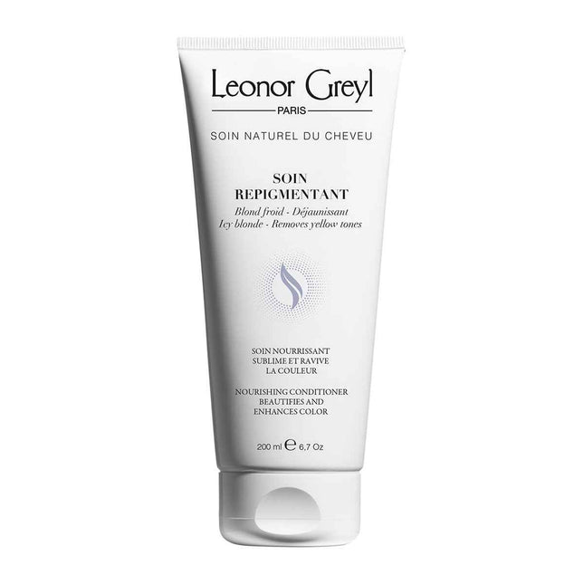 Leonor Greyl Soin Repigmentant – Hair Colour Conditioner for Women, Icy Blonde, Enhances Color Vibrancy, 200 ml