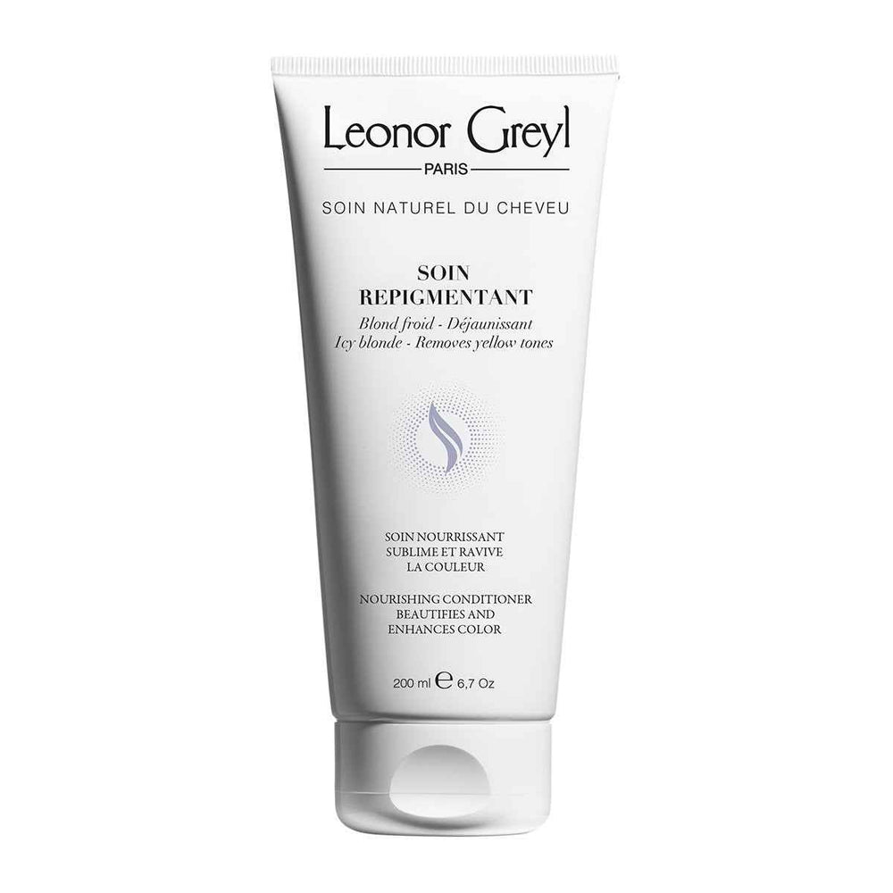 Leonor Greyl Soin Repigmentant – Hair Colour Conditioner for Women, Icy Blonde, Enhances Color Vibrancy, 200 ml