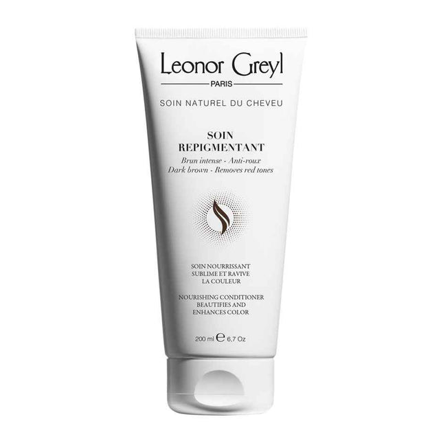 Leonor Greyl Soin Repigmentant – Hair Colour Conditioner for Women, Icy Brown, Enhances Color Vibrancy, 200 ml