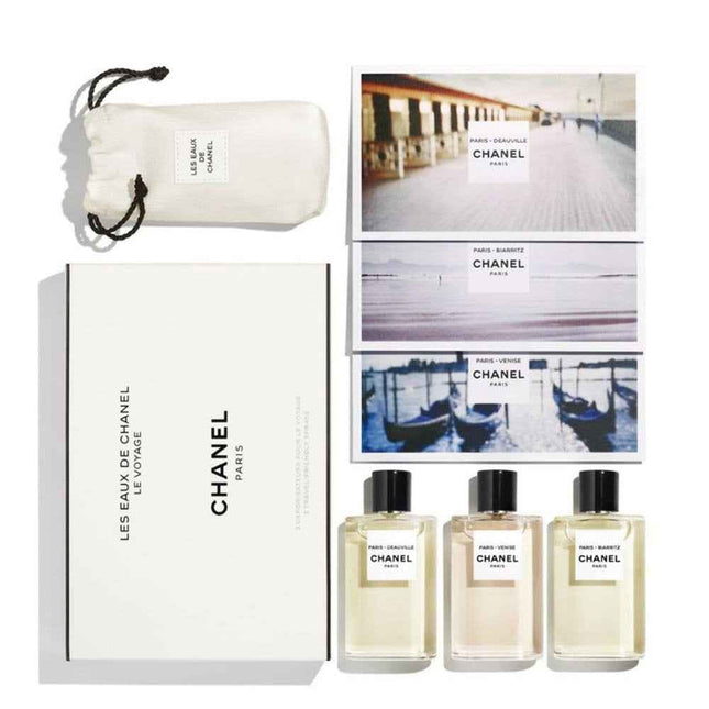 Chanel Les Eaux De Chanel Set Chanel: Paris – Deauville – Eau de Toilette for Women, 30 ml + Paris – Venise, 30 ml + Paris – Biarritz, 30 ml